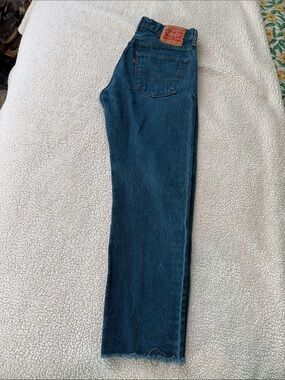 Levi's 501 Indigo Straight Jeans